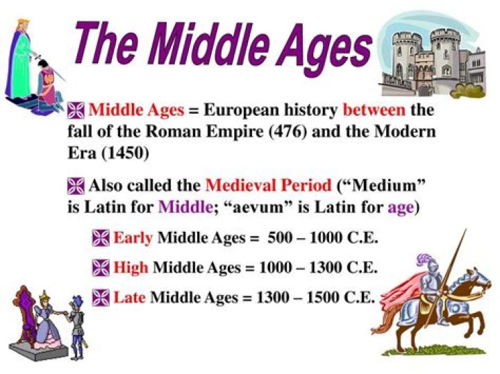At what age is considered middle age?