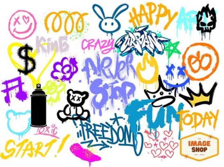 Can graffiti be used as a verb?