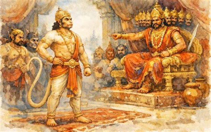 Can hanuman beat ravana?
