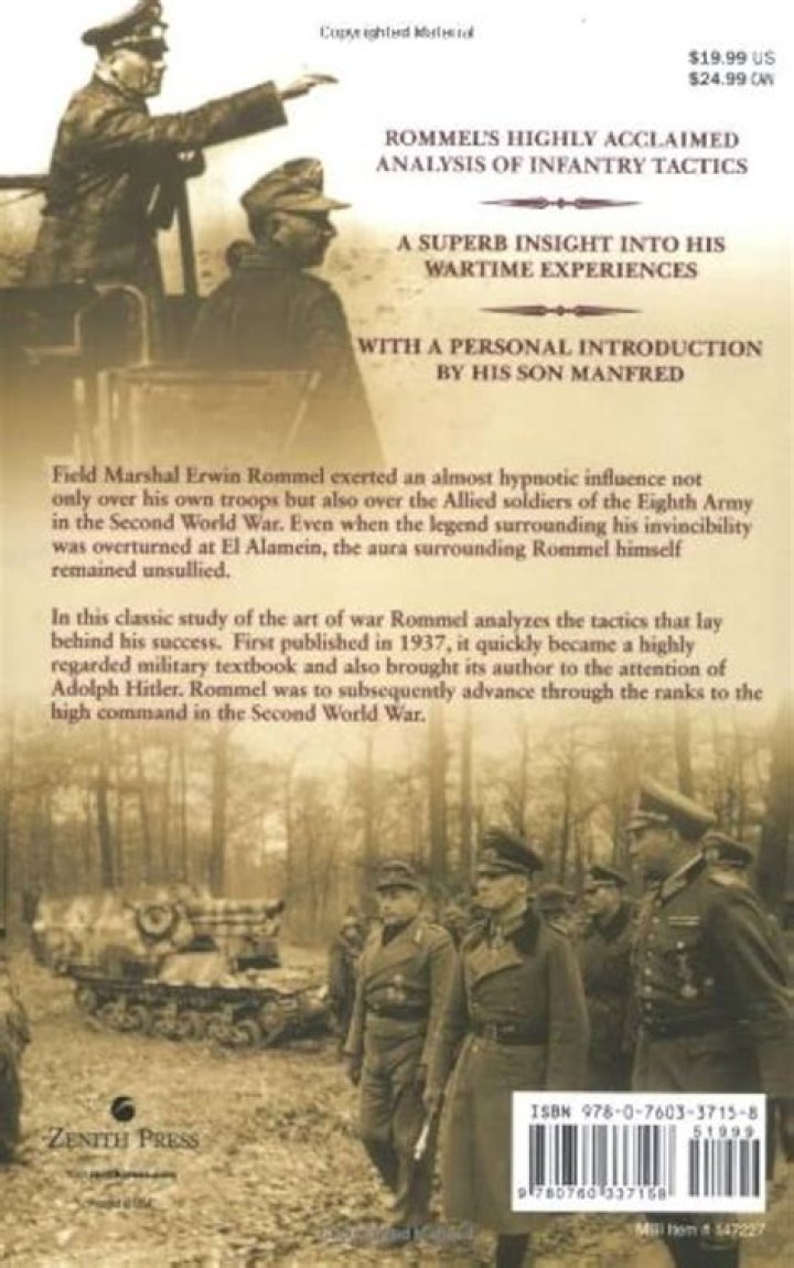 Did patton read rommel's book?
