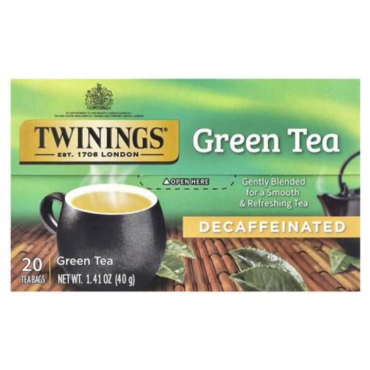 Do twinings green tea have caffeine?