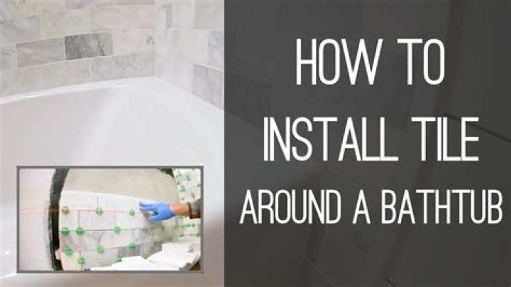 Do you install tile under the bathtub?