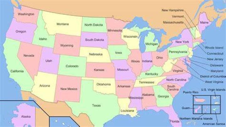 How many states list?