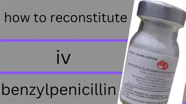 How to dilute benzylpenicillin?