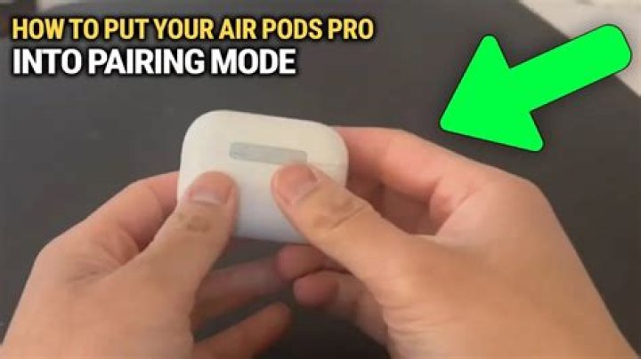 How to put airpods in pairing mode?