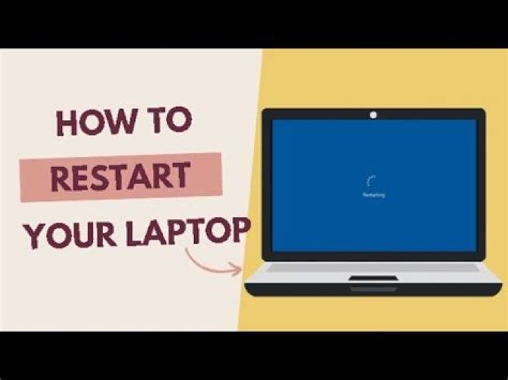 How to restart a laptop when it hangs?