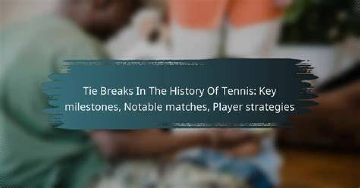 In tennis tie break?