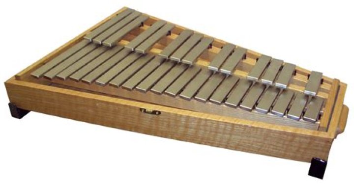 Is a glockenspiel made of?