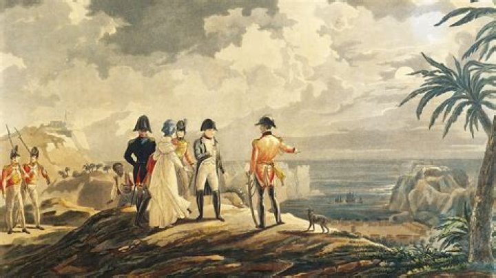 On which island was napoleon exiled?