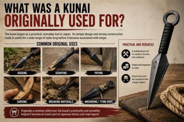 Were kunai actually used?