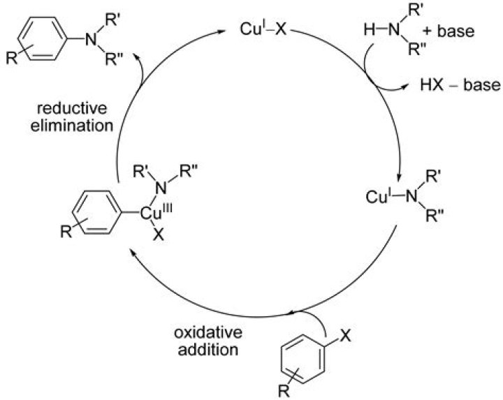What does arylation mean in chemistry?