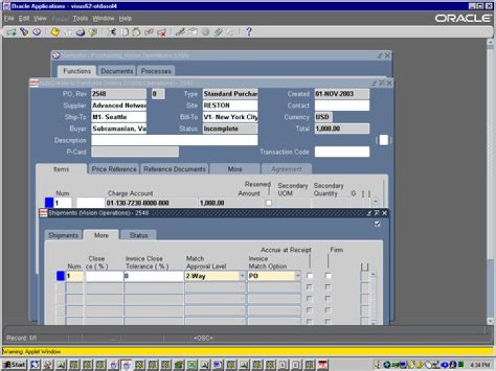 What is encumbrance in oracle apps?