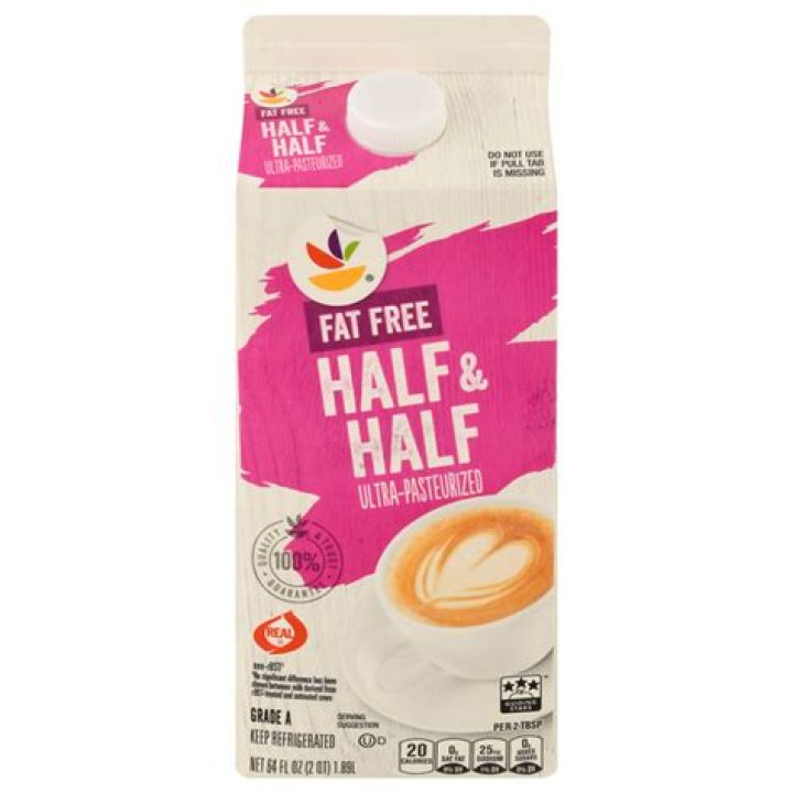 What is fat free half and half?