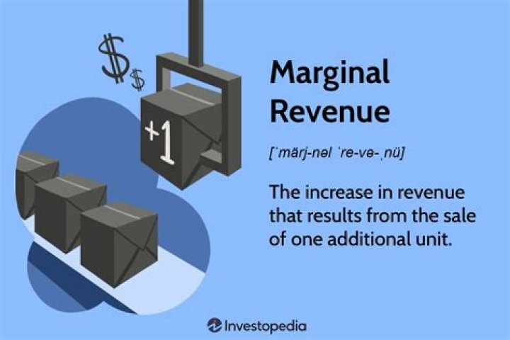 What is marginal revenue?