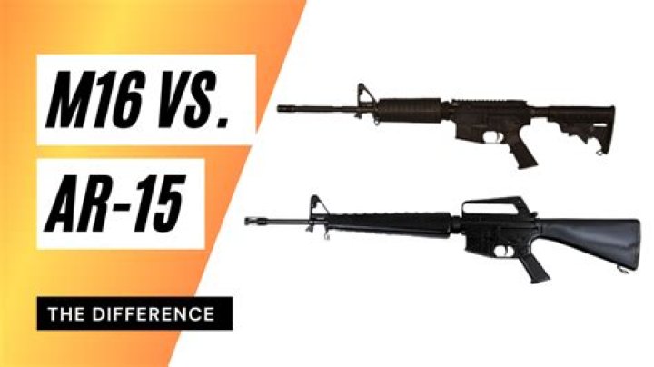 What is the difference between an m16 and an ar-15?