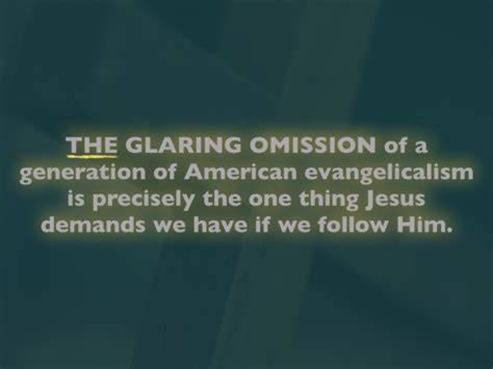 Whats a glaring omission?