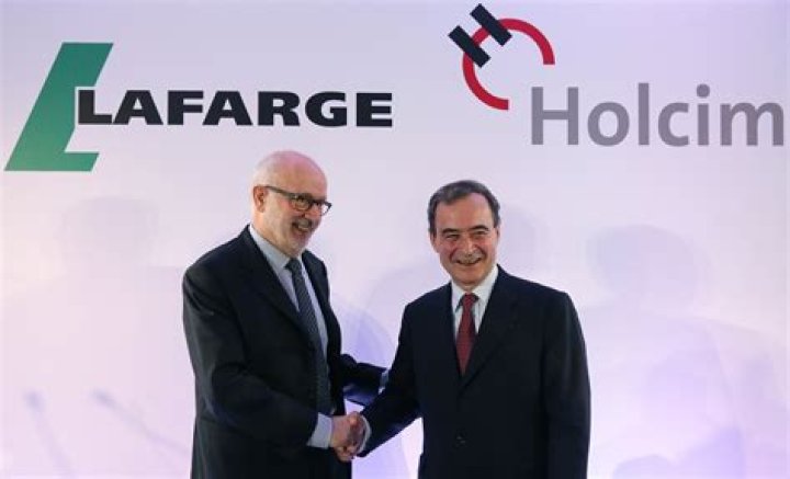 When did lafarge and holcim merger?