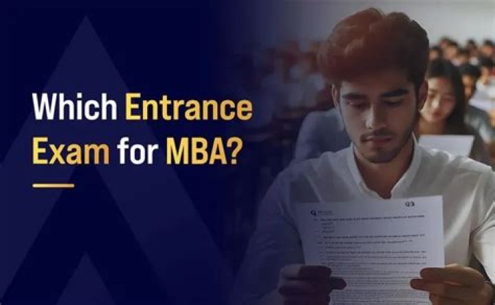 Which entrance exam for mba?