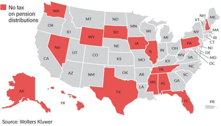 Which states do not tax retirements?
