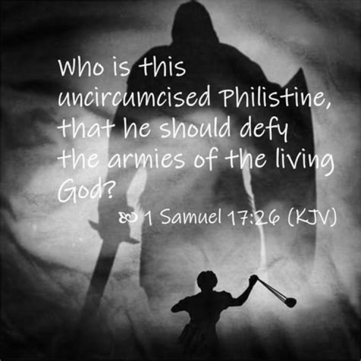 Who is this uncircumcised philistine kjv?