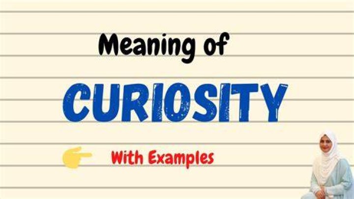 Why does curiously mean?